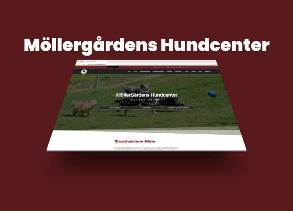 Mölldergårdens Hundcenters webbplats